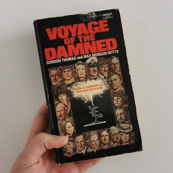 Vtg Voyage of the Damned 1974 Paperback - Picture 1 of 6
